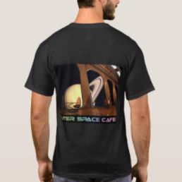 Outer Space Cafe t-shirt